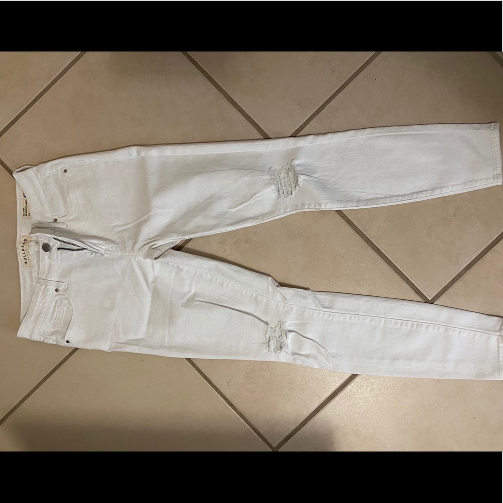 Pacsun White Ripped Jeans